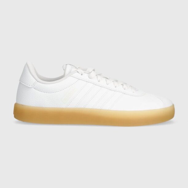 adidas sneakers COURT culoarea alb ID9070