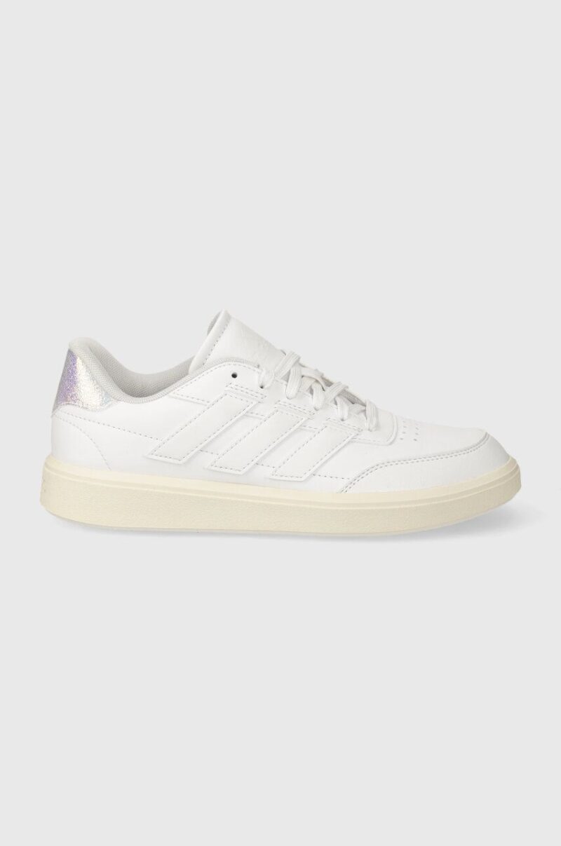 adidas sneakers COURTBLOCK culoarea alb IF6464