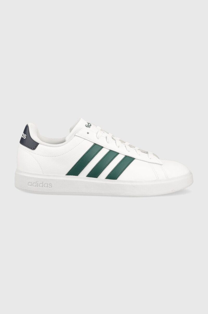 adidas sneakers GRAND COURT culoarea alb