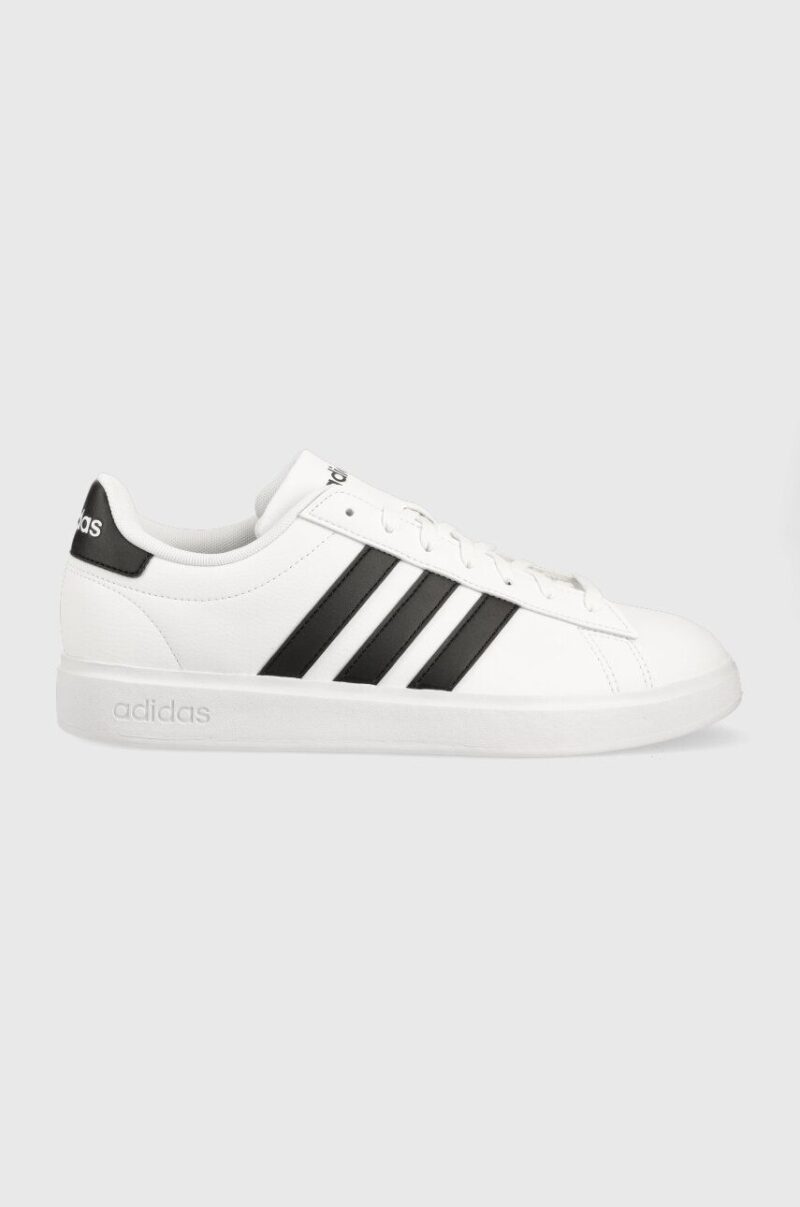 adidas sneakers GRAND COURT culoarea alb