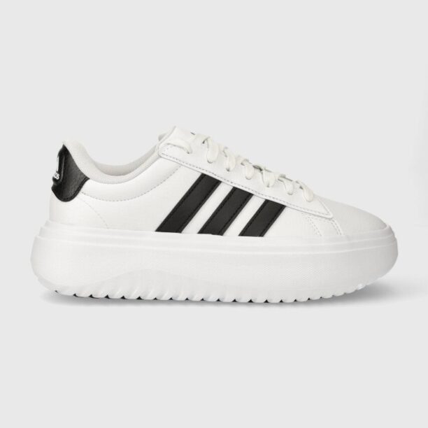 adidas sneakers GRAND COURT culoarea alb IE1092