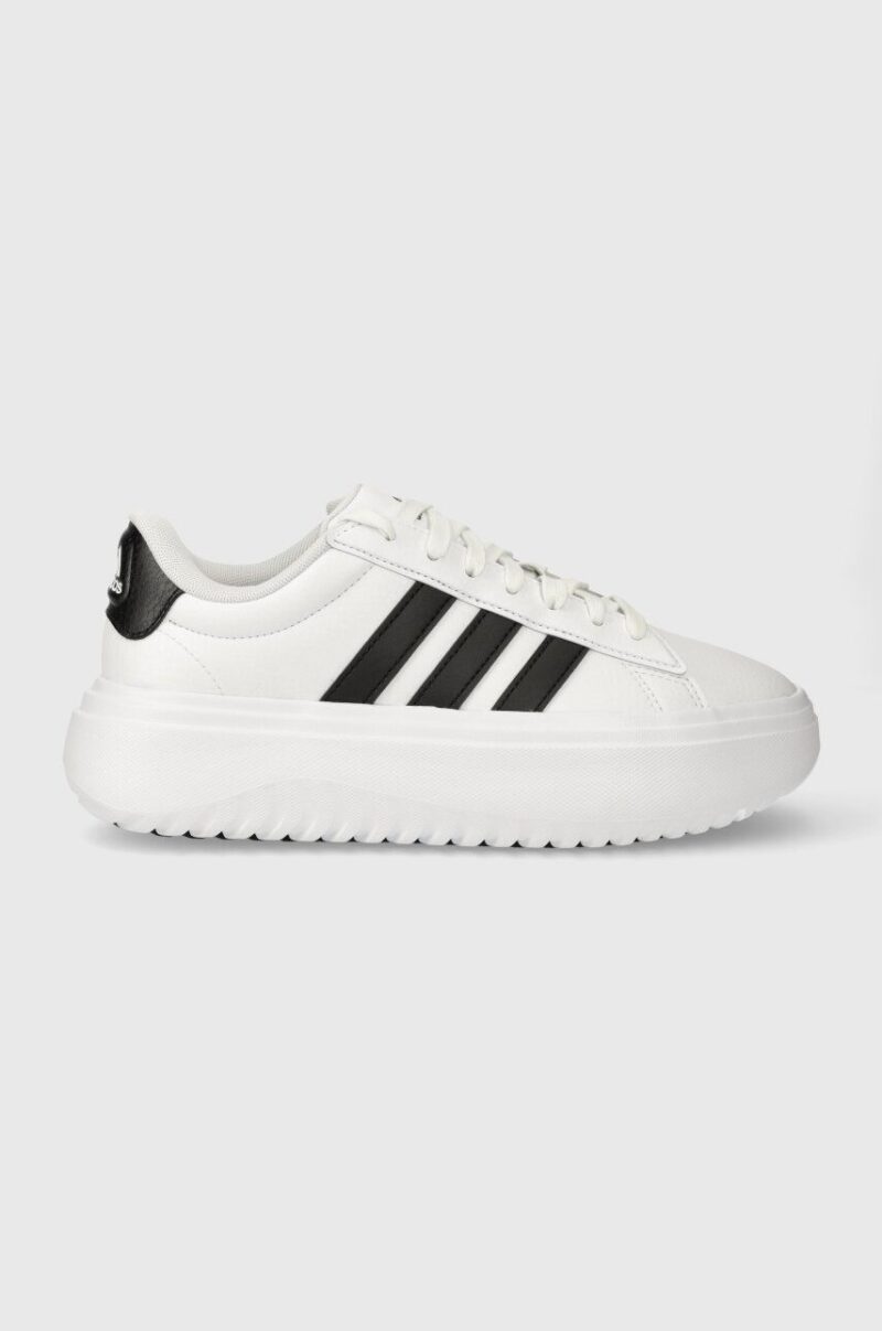 adidas sneakers GRAND COURT culoarea alb IE1092