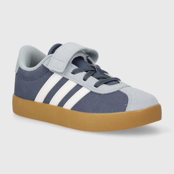 adidas sneakers de piele întoarsă pentru copii VL COURT 3.0 EL C