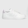 adidas sneakers din piele ADVANTAGE PREMIUM culoarea alb