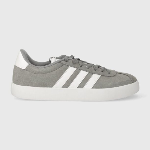 adidas sneakers din piele COURT culoarea gri ID6276