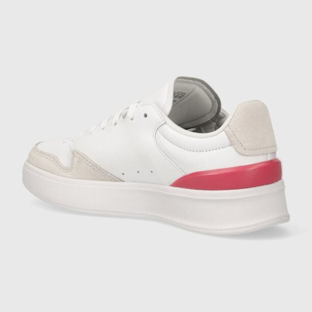 adidas sneakers din piele KANTANA culoarea alb ID5567 preţ