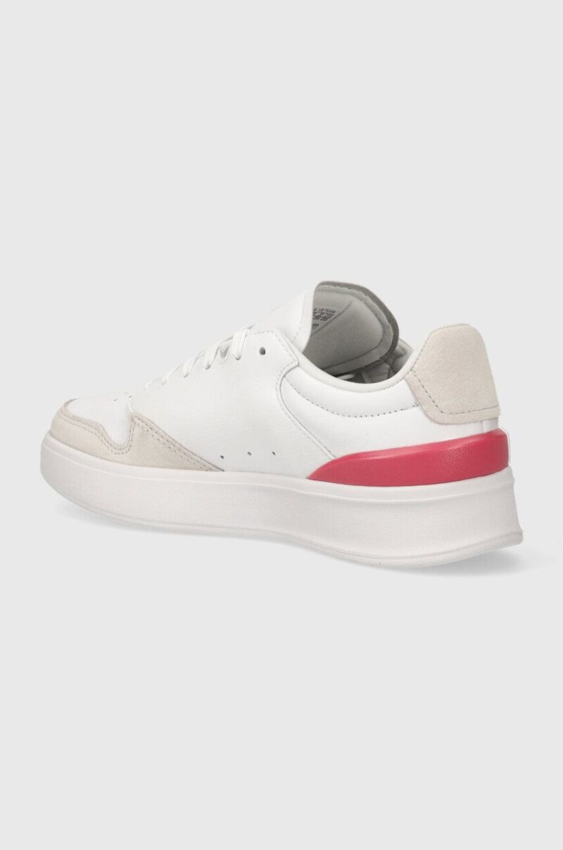 adidas sneakers din piele KANTANA culoarea alb ID5567 preţ