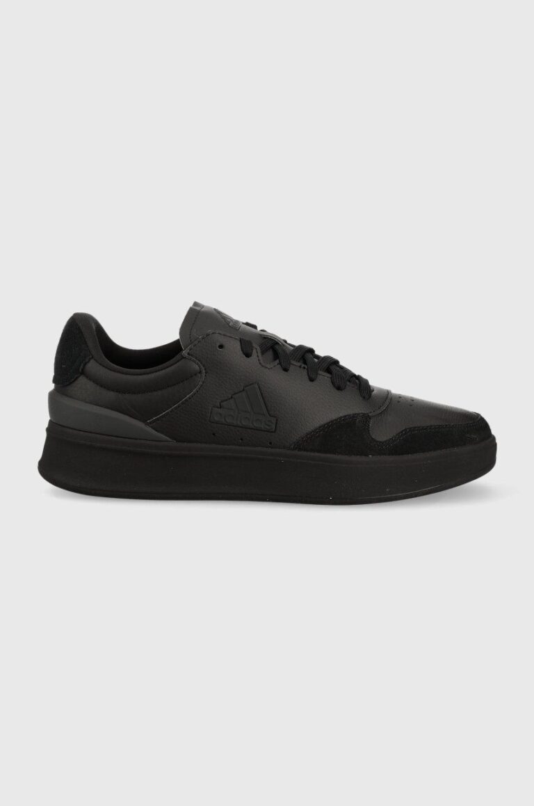 adidas sneakers din piele KANTANA culoarea negru