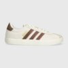 adidas sneakers din piele intoarsă COURT culoarea bej ID9084