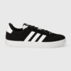 adidas sneakers din piele intoarsă COURT culoarea negru ID6278