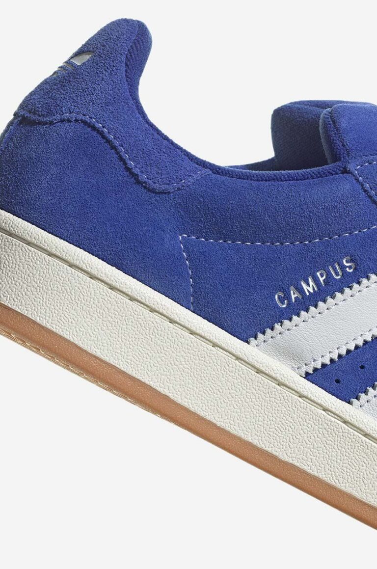 adidas sneakers din piele întoarsă Campus 00S culoare albastru H03471 preţ