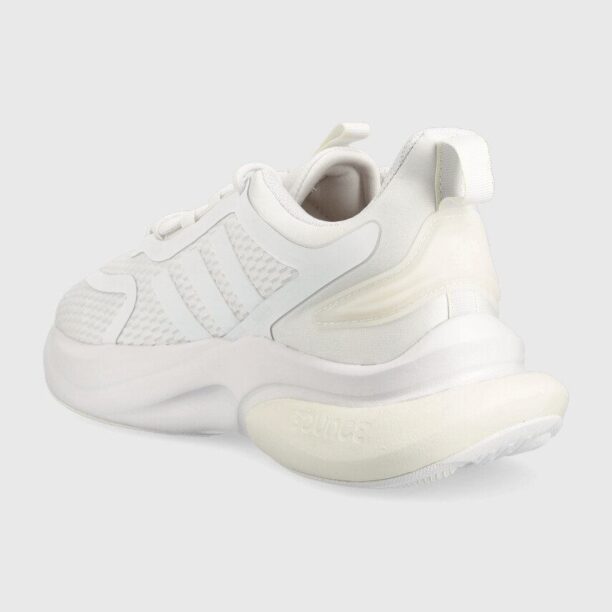 adidas sneakers pentru alergat AlphaBounce + culoarea alb HP6143 preţ