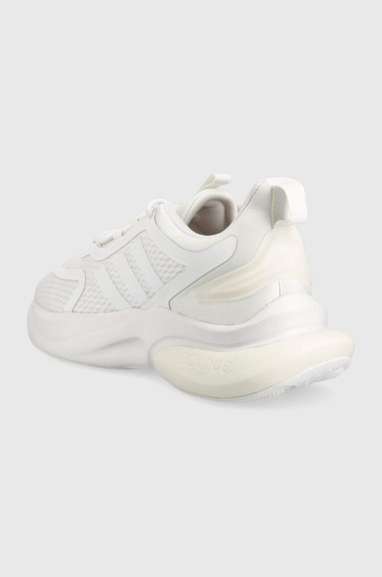 adidas sneakers pentru alergat AlphaBounce + culoarea alb HP6143 preţ