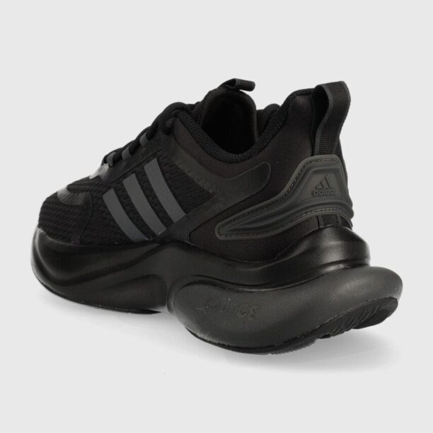 adidas sneakers pentru alergat AlphaBounce + culoarea negru HP6142 preţ