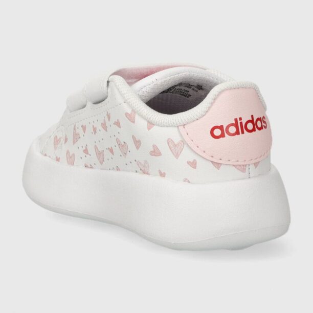 adidas sneakers pentru copii ADVANTAGE CF I culoarea roz preţ