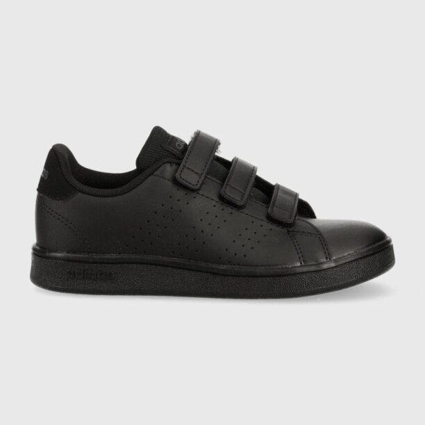 adidas sneakers pentru copii ADVANTAGE culoarea negru