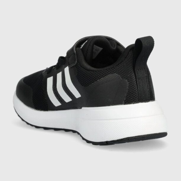 adidas sneakers pentru copii FortaRun 2.0 EL K culoarea negru preţ