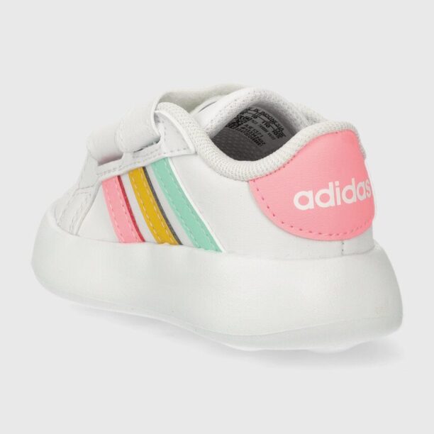 adidas sneakers pentru copii GRAND COURT 2.0 CF I culoarea alb preţ