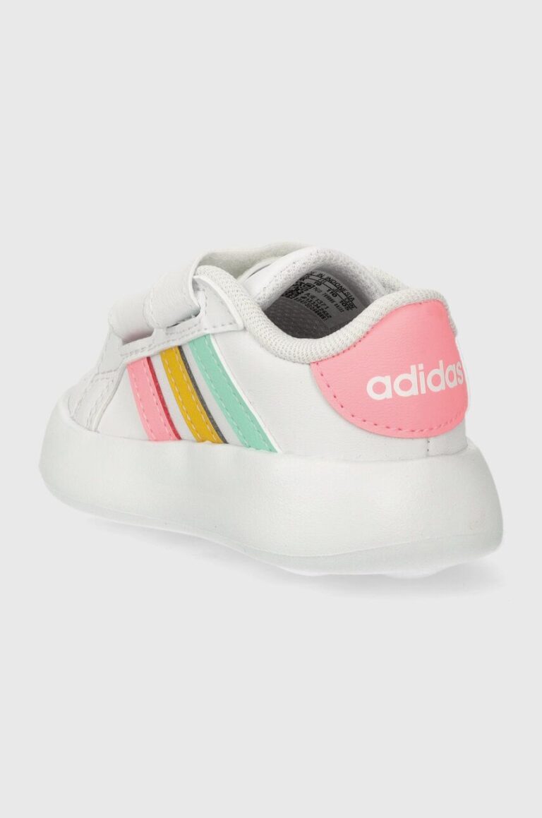 adidas sneakers pentru copii GRAND COURT 2.0 CF I culoarea alb preţ