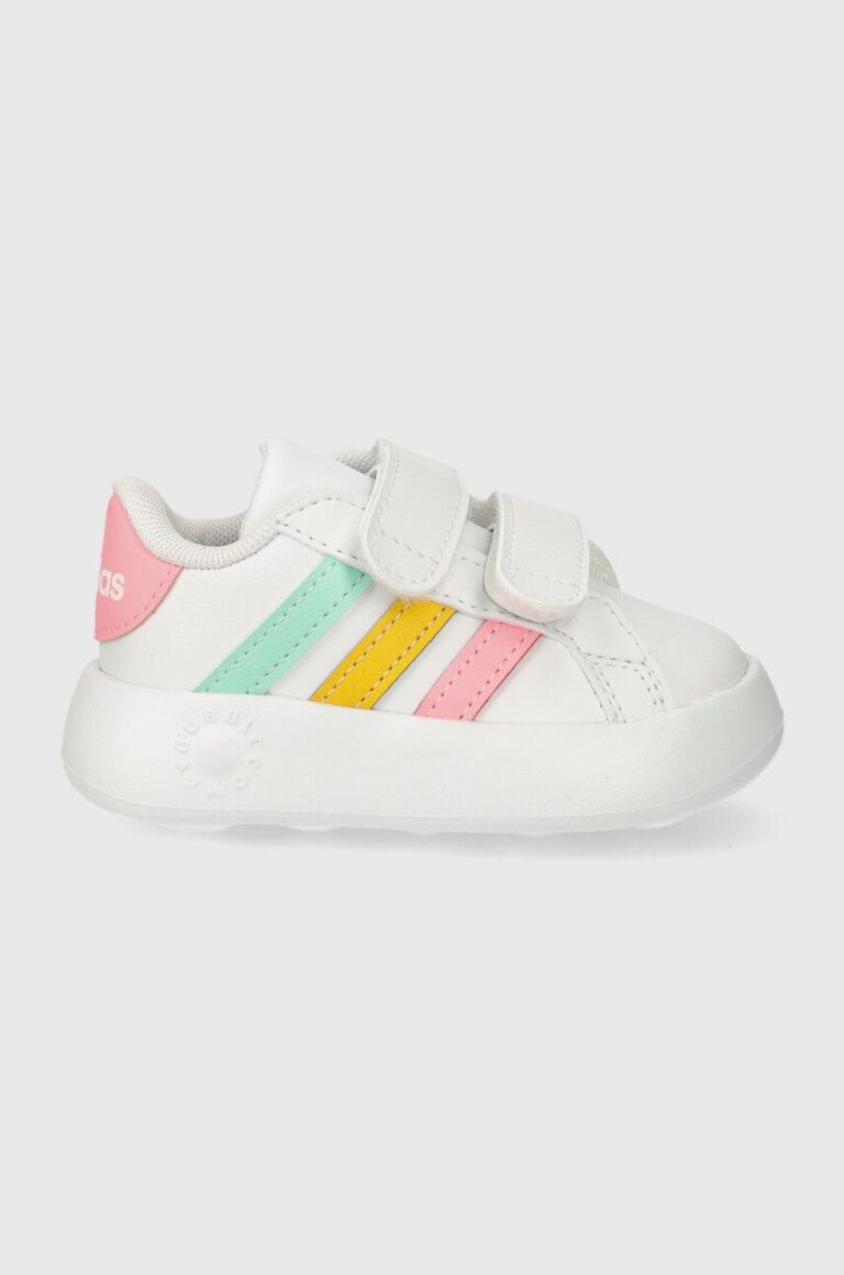 adidas sneakers pentru copii GRAND COURT 2.0 CF I culoarea alb