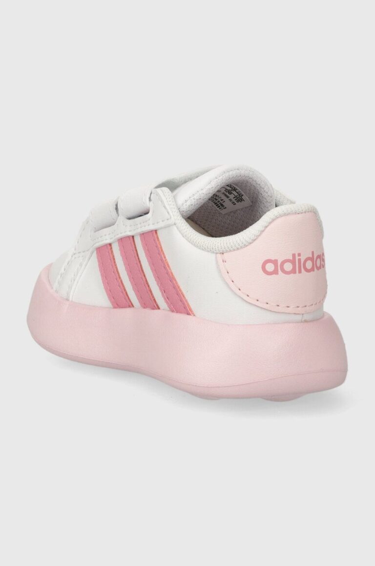 adidas sneakers pentru copii GRAND COURT 2.0 CF I culoarea roz preţ