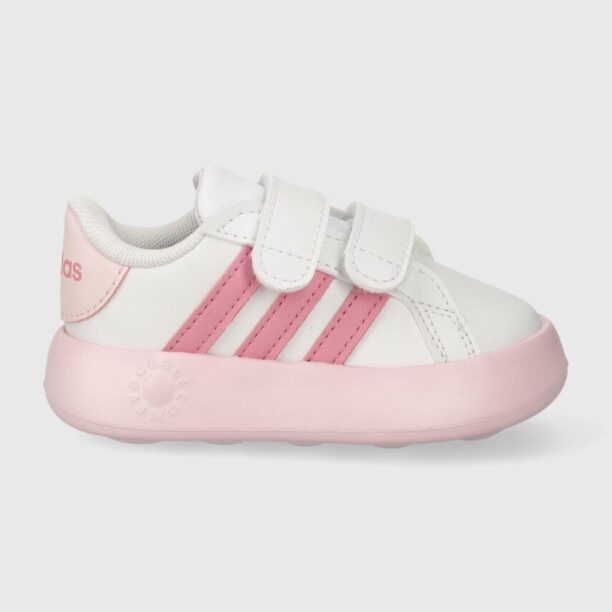 adidas sneakers pentru copii GRAND COURT 2.0 CF I culoarea roz