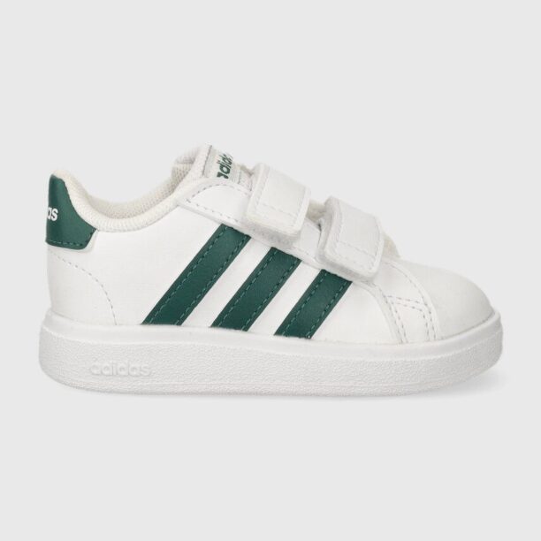 adidas sneakers pentru copii GRAND COURT 2.0 CF culoarea alb