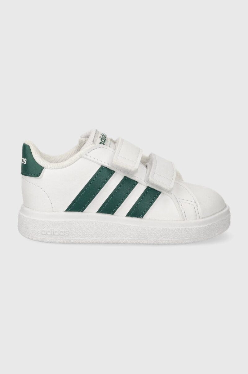 adidas sneakers pentru copii GRAND COURT 2.0 CF culoarea alb