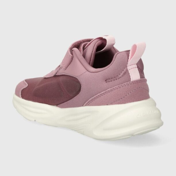 adidas sneakers pentru copii IG0427 OZELLE EL K WONORC/CLPINK culoarea roz preţ