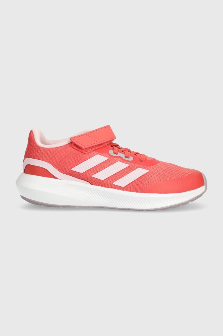 adidas sneakers pentru copii RUNFALCON 3.0 EL K culoarea portocaliu