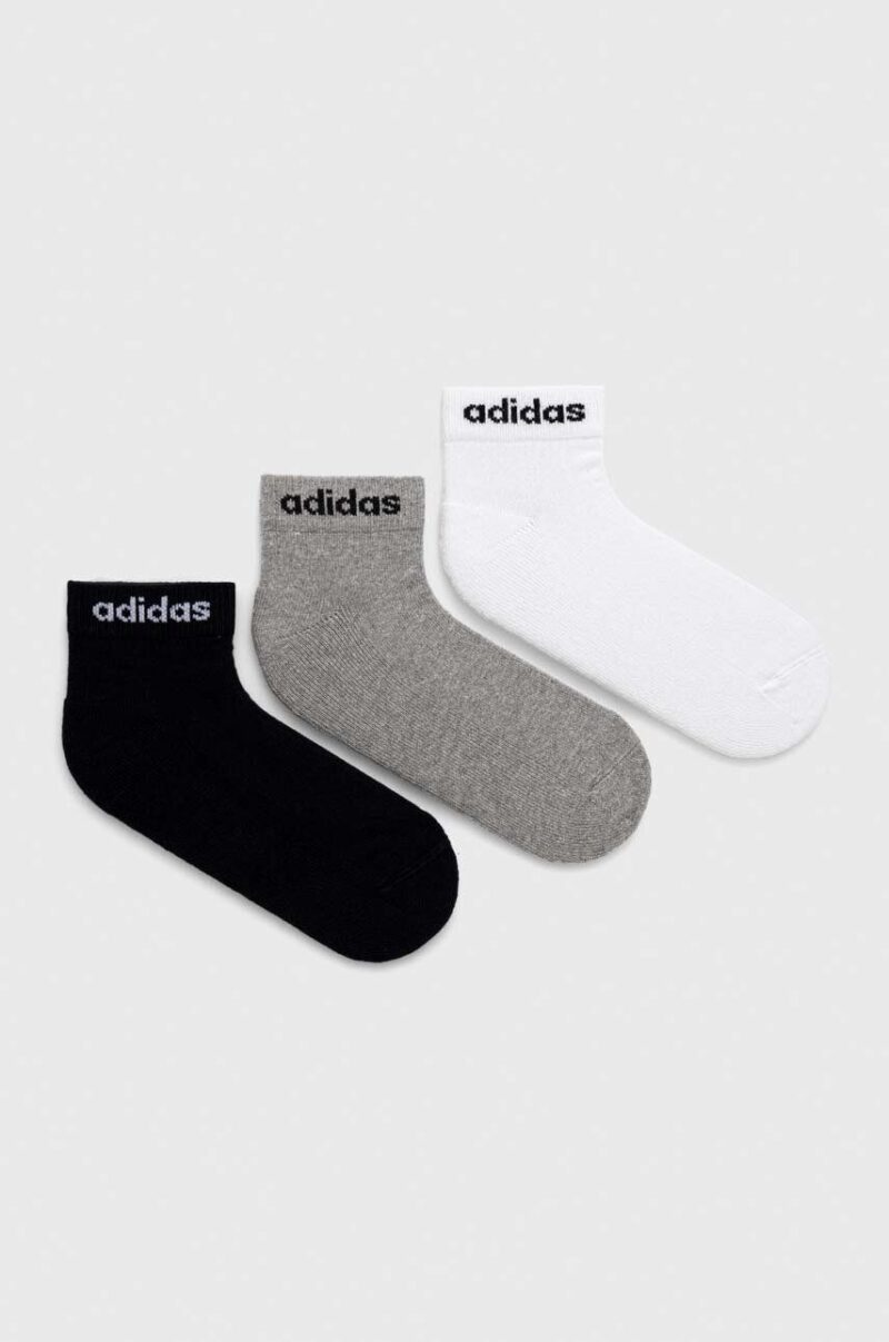 adidas șosete 3-pack culoarea negru IC1304