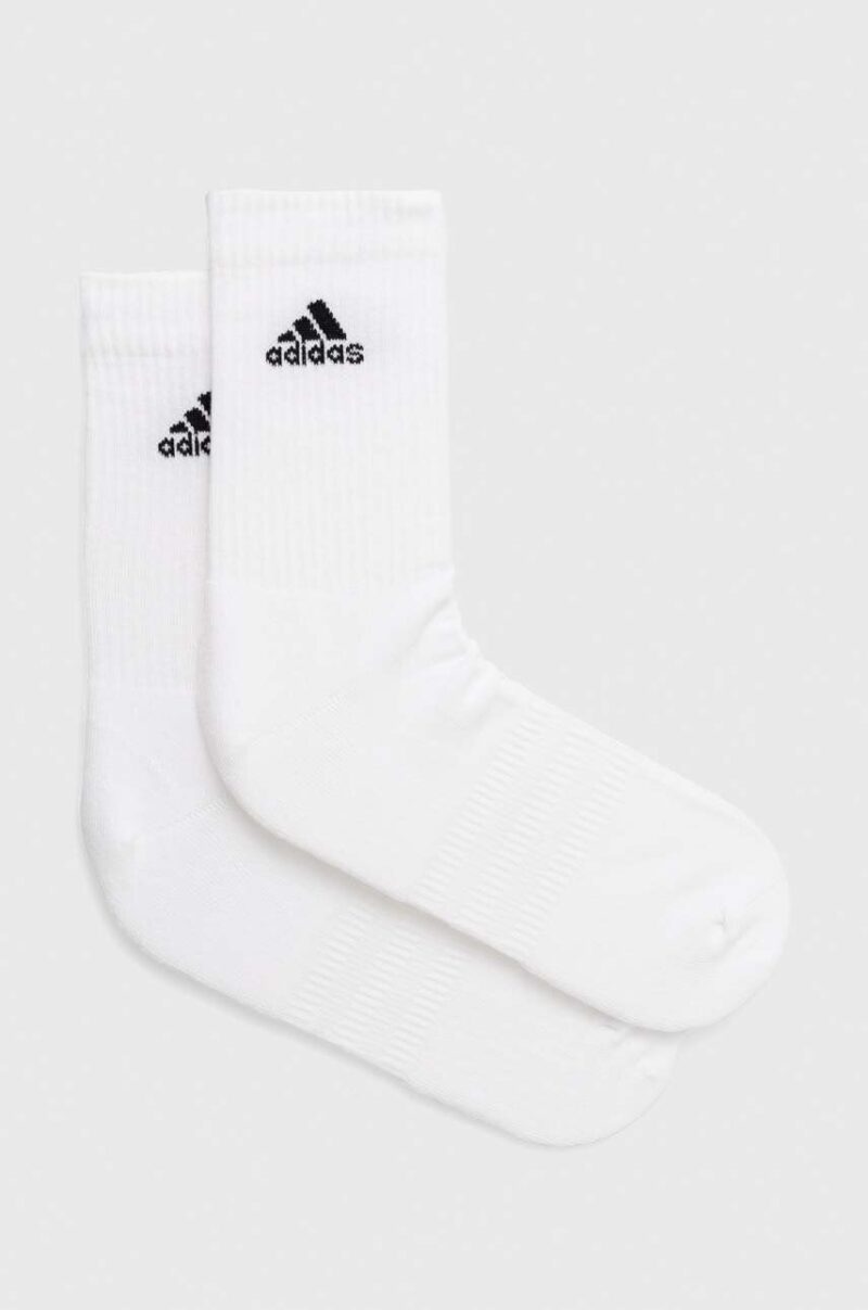 adidas șosete 6-pack culoarea alb HT3453