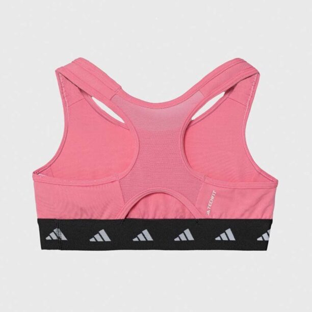 adidas sutien sport fete culoarea roz preţ