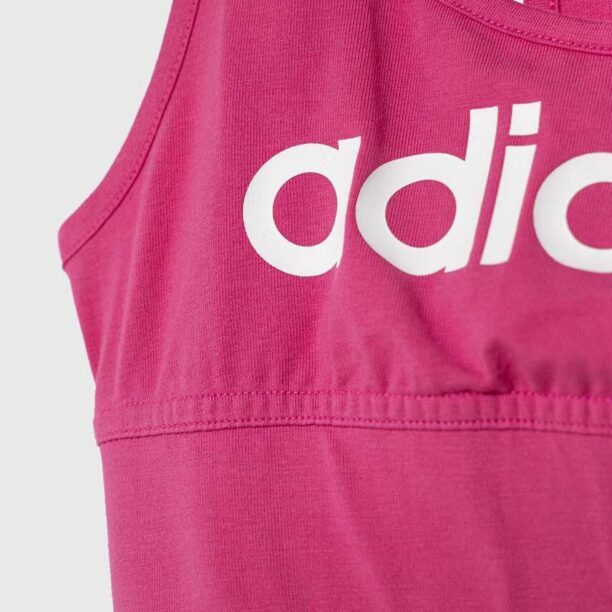 adidas sutien sport fete culoarea roz preţ