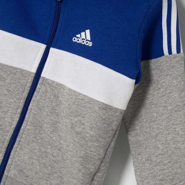 adidas trening copii culoarea albastru marin preţ