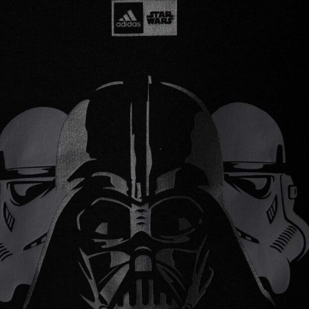 adidas trening copii x Star Wars culoarea negru preţ