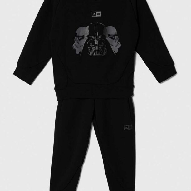 adidas trening copii x Star Wars culoarea negru