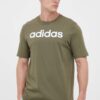 adidas tricou din bumbac culoarea verde