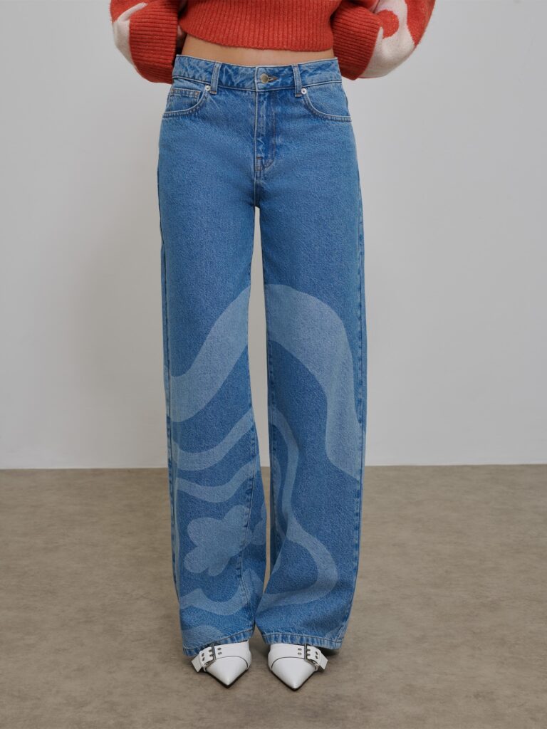 florence by mills exclusive for ABOUT YOU Jeans 'Daze Dreaming'  albastru denim / albastru deschis