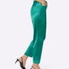 heine Pantaloni  verde smarald