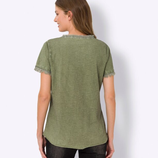 heine Tricou  verde preţ