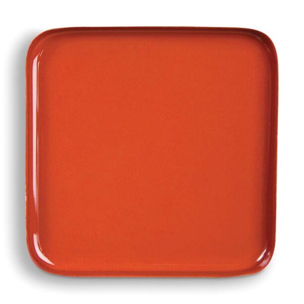 &k amsterdam Farfurie decorativa Square Red