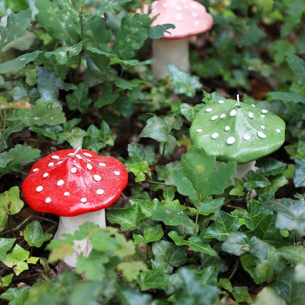 &k amsterdam lumânare neparfumate Mushroom Dots preţ