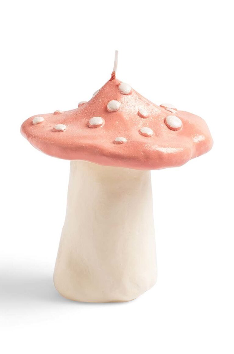 &k amsterdam lumânare neparfumate Mushroom Dots