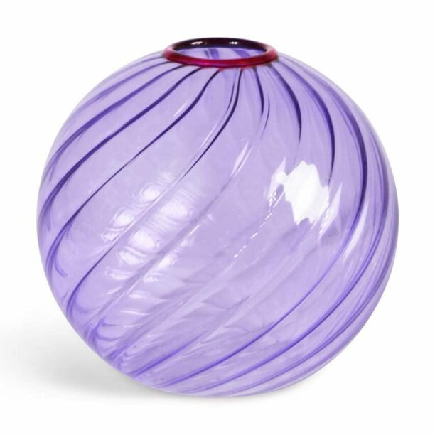 &k amsterdam vaza decorativa Spiral Purple