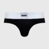 kust. slip din bumbac culoarea negru