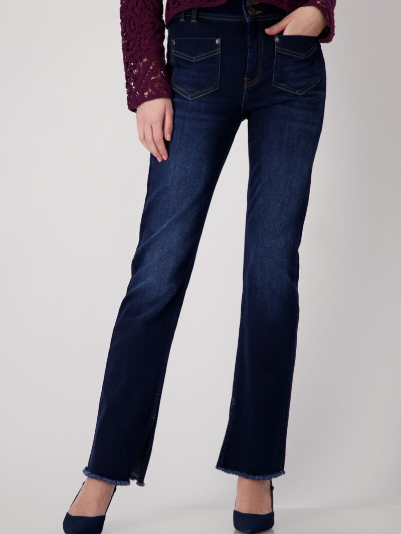 monari Jeans  albastru denim