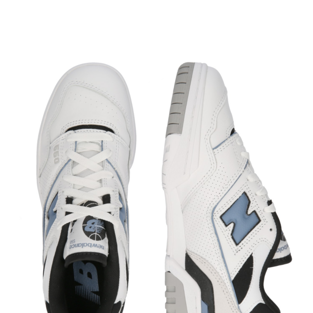 new balance Sneaker low '550'  albastru / gri / negru / alb