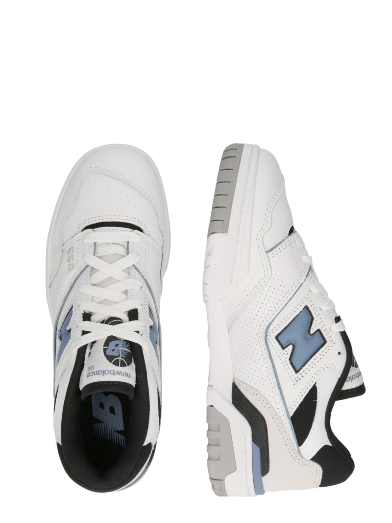 new balance Sneaker low '550'  albastru / gri / negru / alb