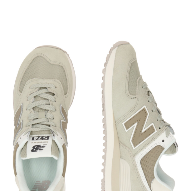 new balance Sneaker low '574'  oliv / verde pastel / negru / alb